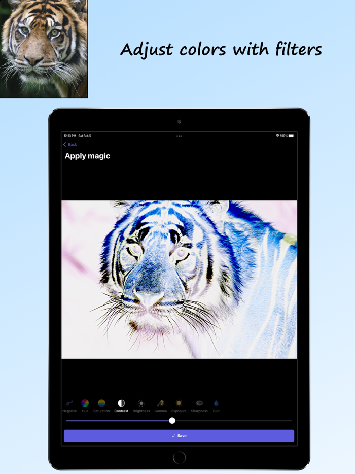 Negative Image Photo Enhancer