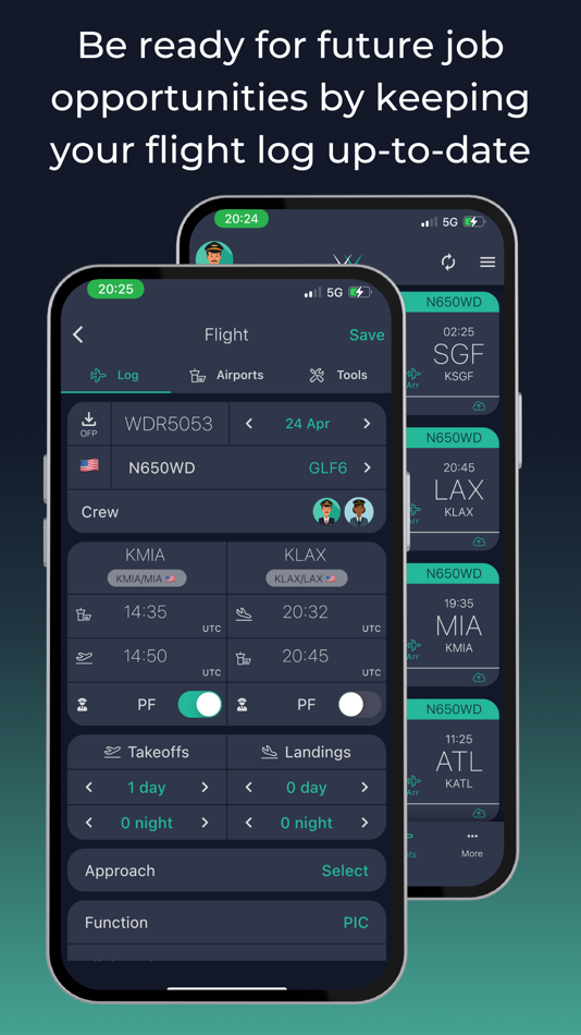 #4. Wader Pilot Logbook (iOS) 由: Wader Aviation Corp