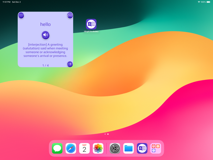 MingKi Vocabulary Games