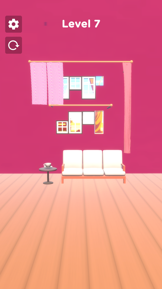 #4. Curtain Sort (iOS) 由: bugra bayrak