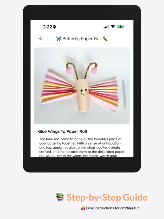Crafty Kids: Daily Kids Crafts iPad screenshot 6 - Education app