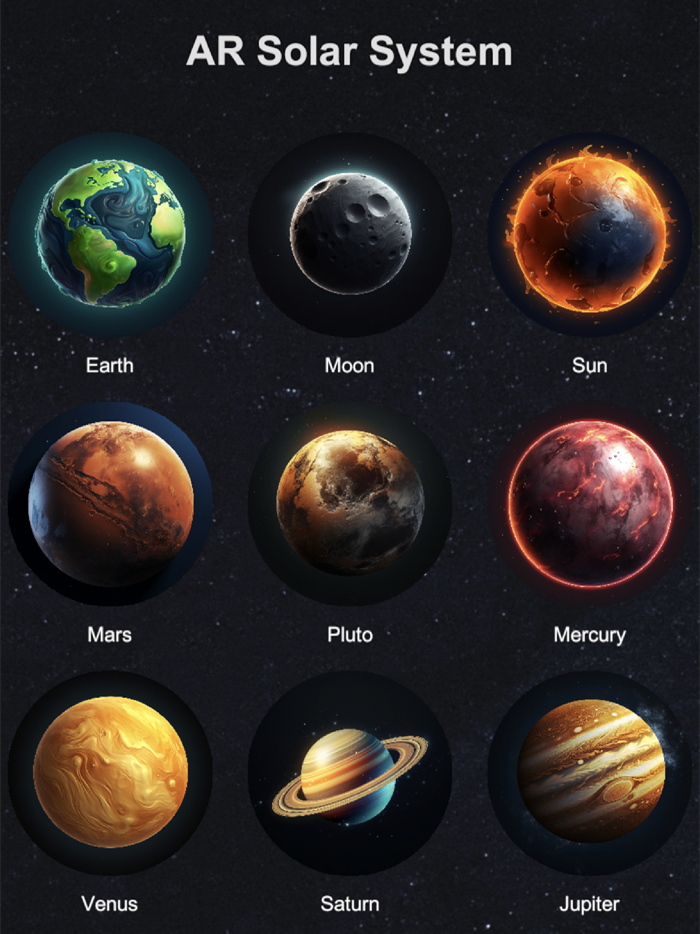 Real AR Solar System
