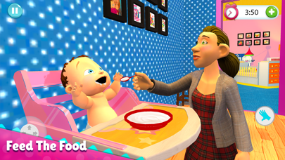 Mother Home Baby Sim Game Screenshot