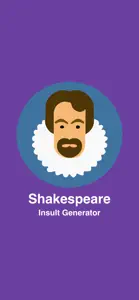 Shakespeare Insult Generator screenshot #1 for iPhone