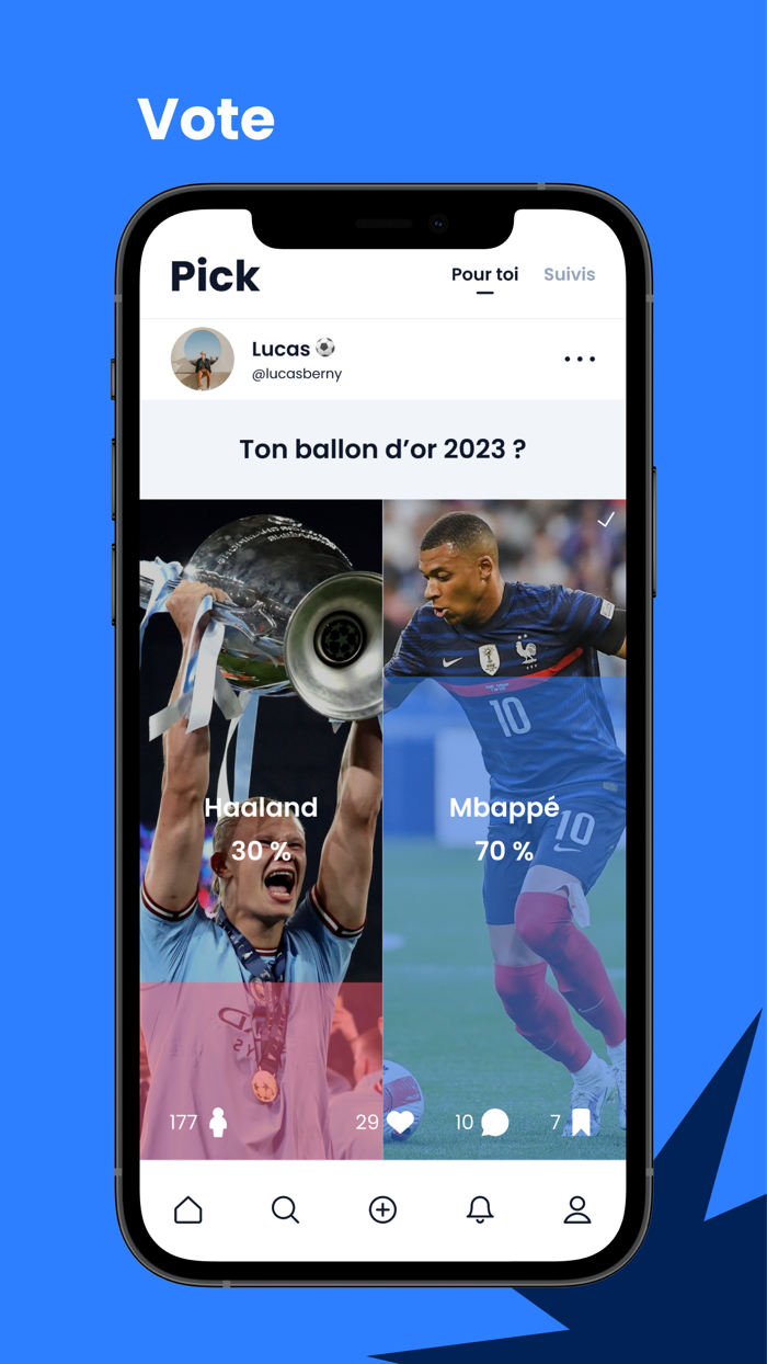 Pick - Réseau Social