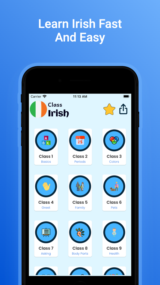 #1. Irish Learning For Beginners (iOS) 来自: Ali Hassan