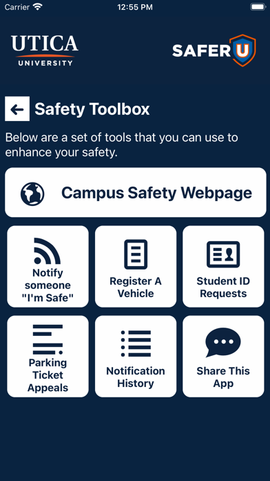 SAFER U Screenshot