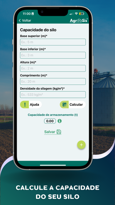 Calculadora Agrícola Screenshot