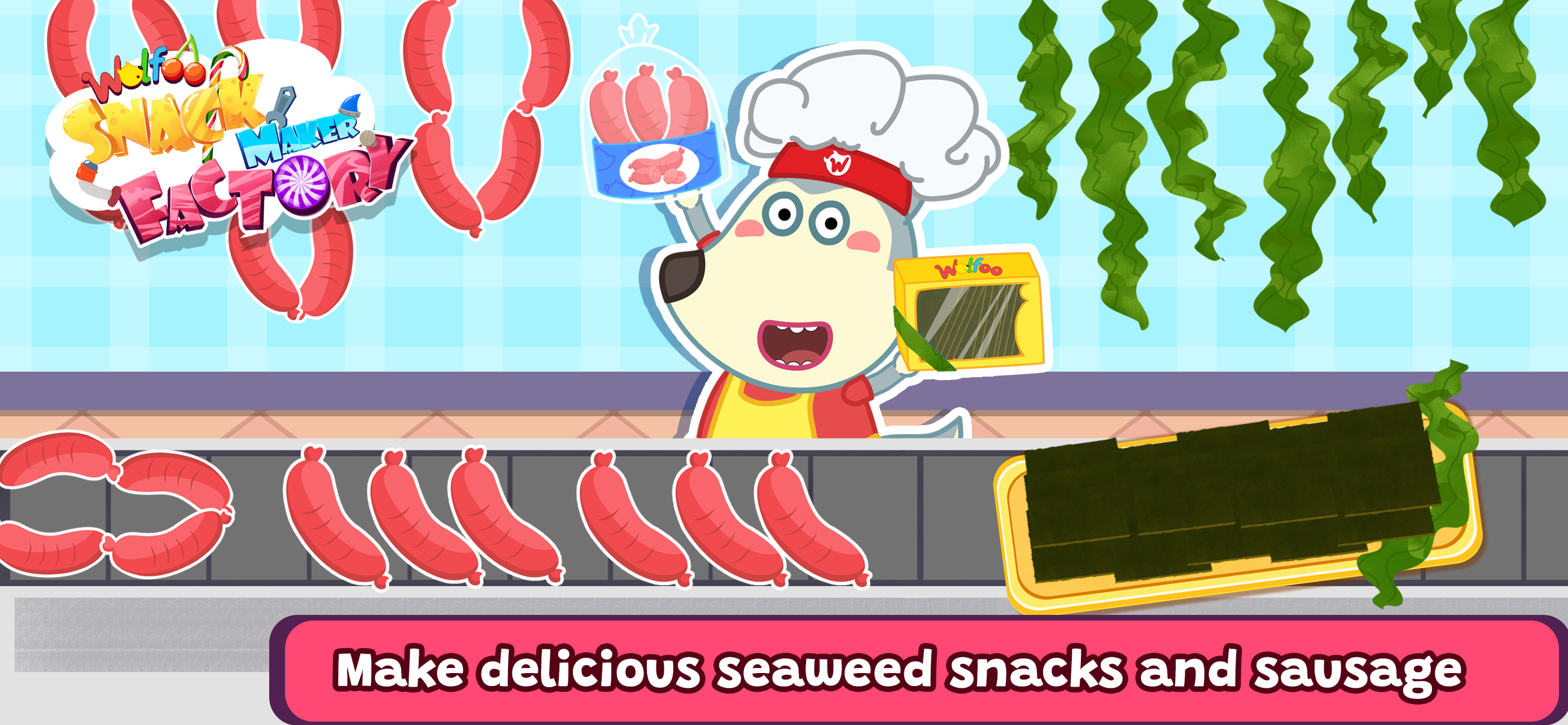 Wolfoo Cooking: Making Snack screenshot 5