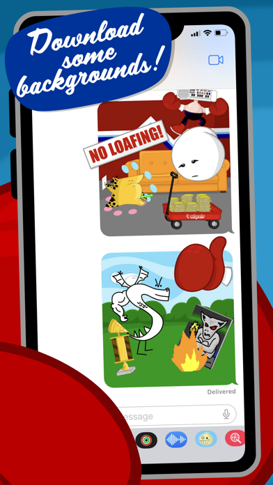 Homestar Runner Stickers Screenshot