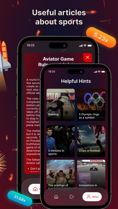Screenshot #3 pour Aviator-2D: Tips & Simulator