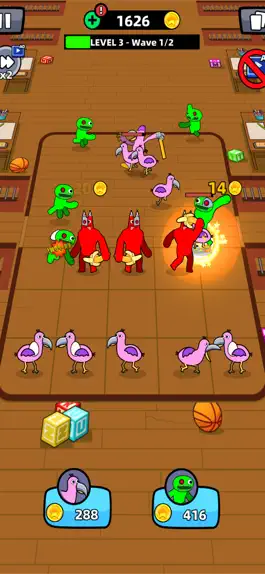 Game screenshot Merge Defense - Fusion Garden mod apk