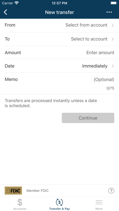 Byron Bank Mobile Banking Screenshot