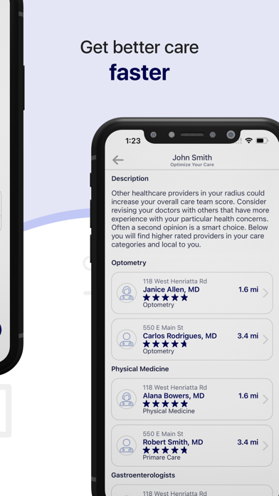 Radius Care: Consumer Health Screenshot