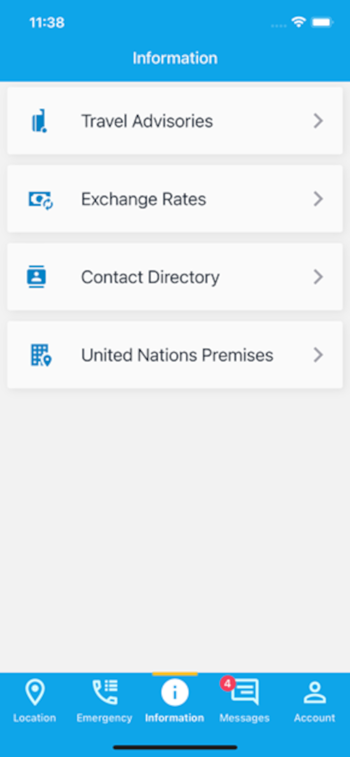 Electronic Travel Advisory