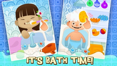 Dirty Kids: Learn to Bath Game Screenshot