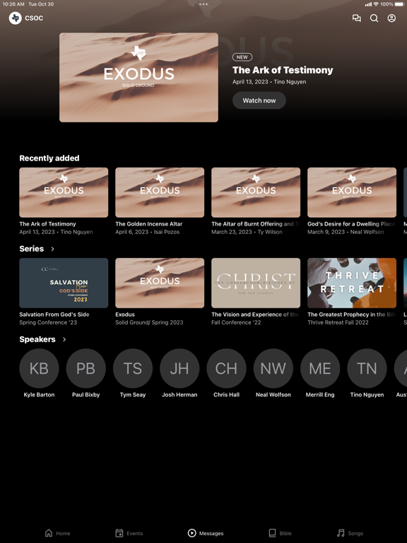 Screenshot #6 pour Christian Students on Campus