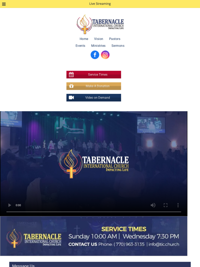 Tabernacle Intl Church