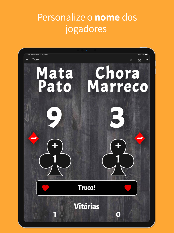 Marcador de Truco digital