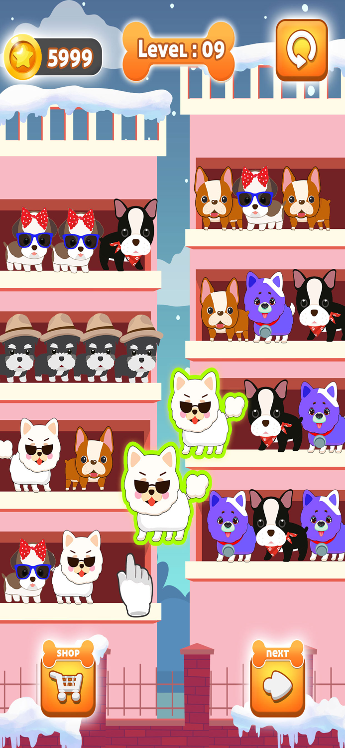 My Dog Sort Games Pet Shelter