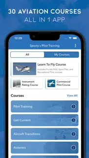 sporty's pilot training iphone screenshot 1