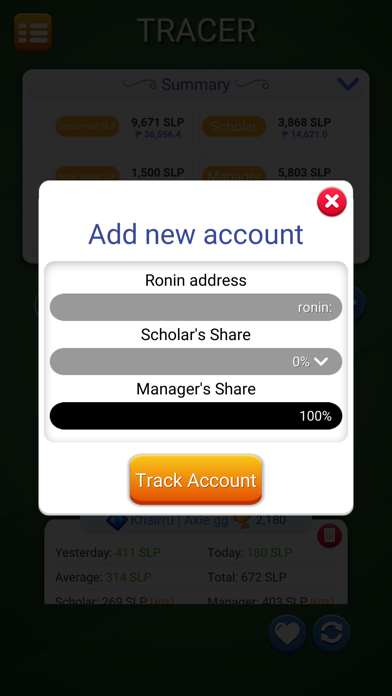 Arena Scholar Tracer Screenshot