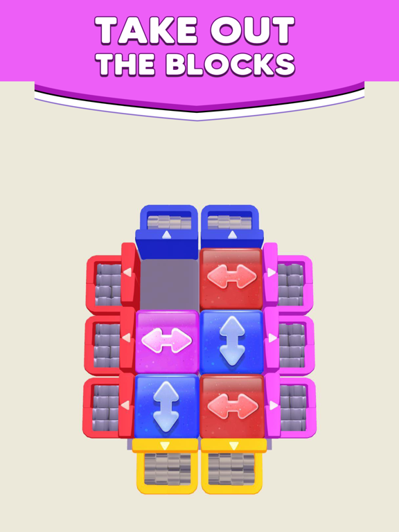 Screenshot #4 pour Color Blocks 3D: Slide Puzzle