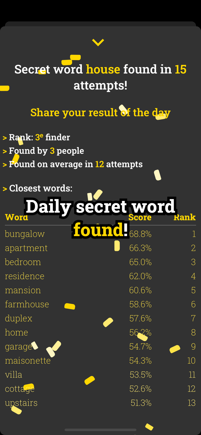 romot - Find the daily word