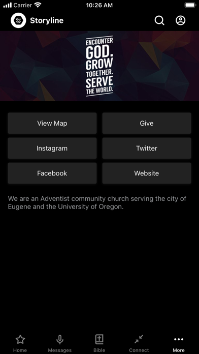 Storyline Adventist Church Screenshot