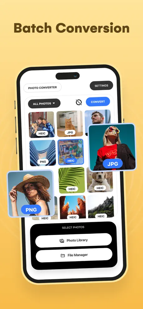 JPG Converter. 全能图片格式转换器应用截图