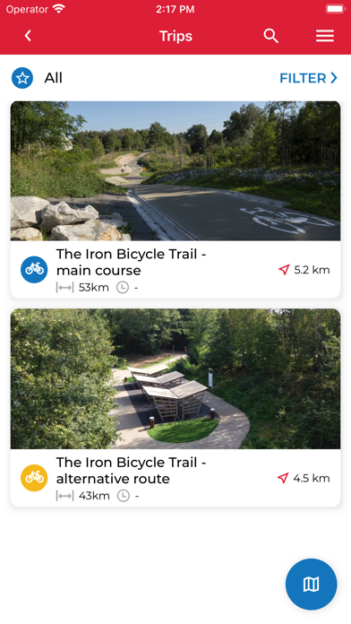Bicycle on the Iron Trail Screenshot