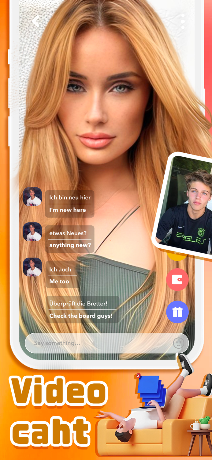 Fans Video Chat With Girls