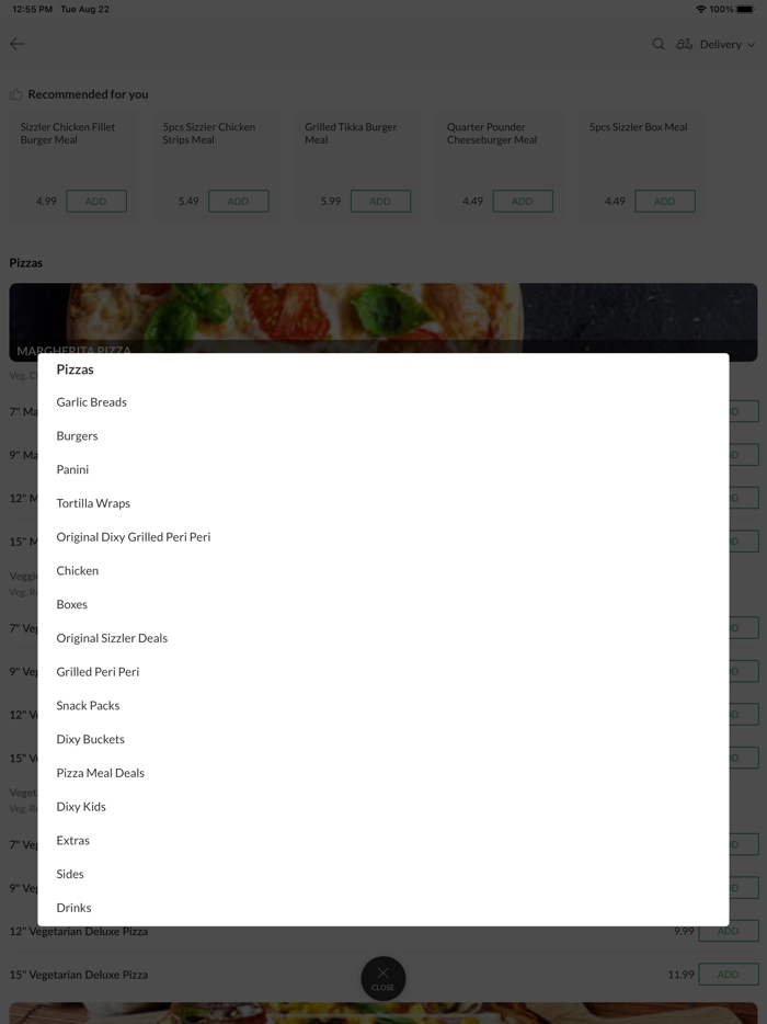 Dixy Chicken Kitts Green