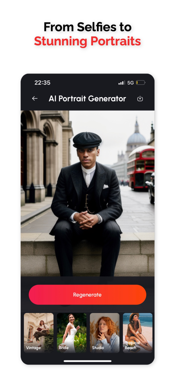 Fill - AI Portrait Generator