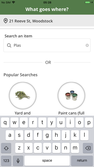 Oxford County Wasteline Screenshot