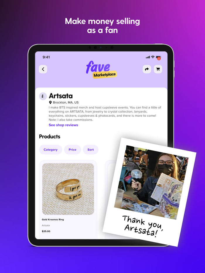 Fave - For Passionate Fans