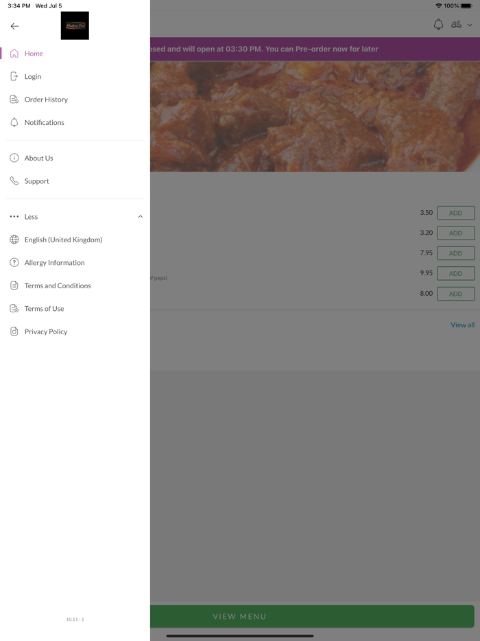 Madras Plus Tandoori