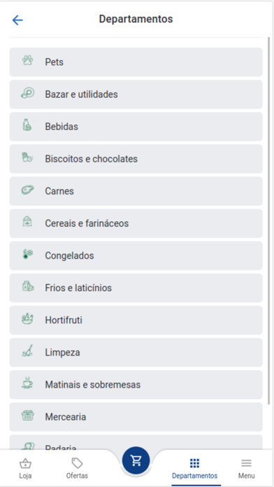 Padrão Supermercado Screenshot