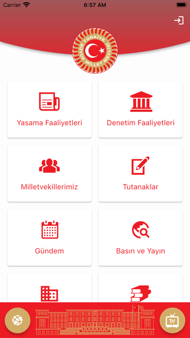 TBMM Mobil Screenshot