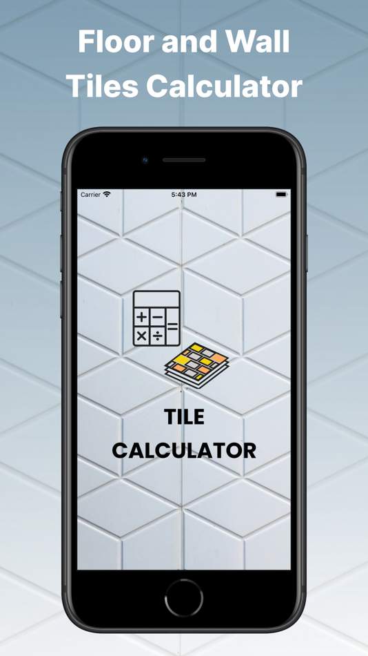 #1. Tiles Calculator Floor & Wall (iOS) 由: Kantaben Gorasiya