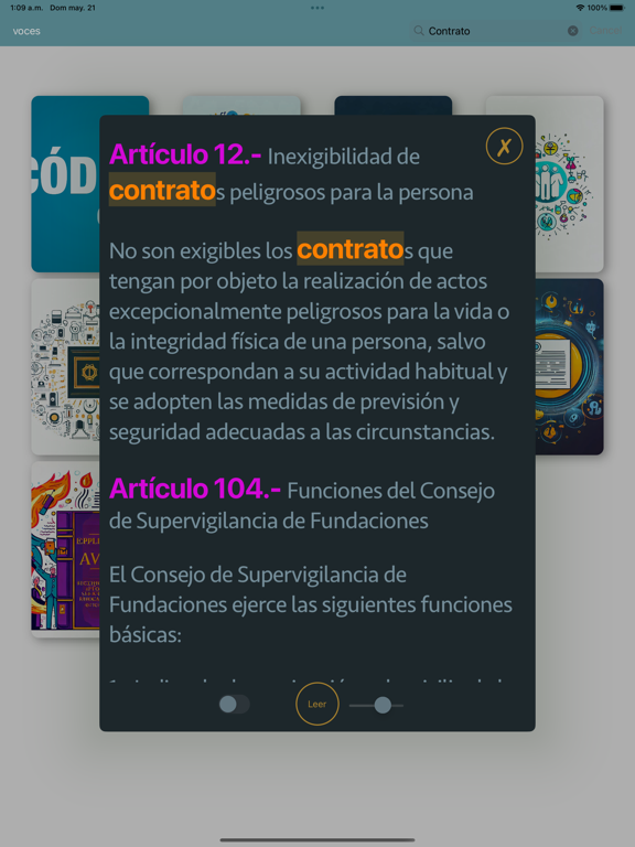 Screenshot #5 pour Código Civil Peruano