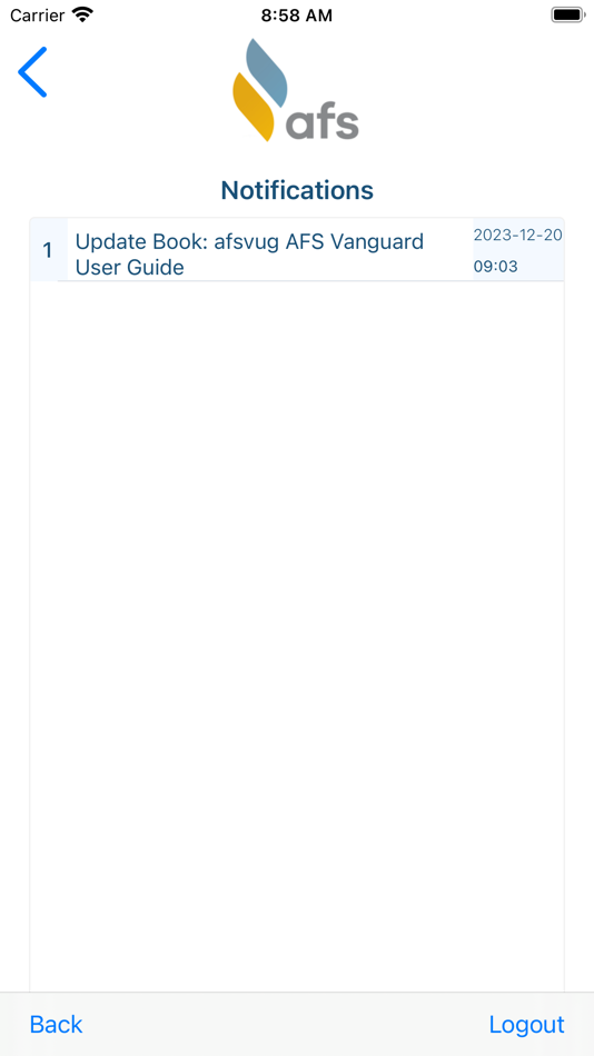 #5. AFS Vanguard Team App (afsvta) (iOS) 由: Advanced Financial Software Ltd. Co.