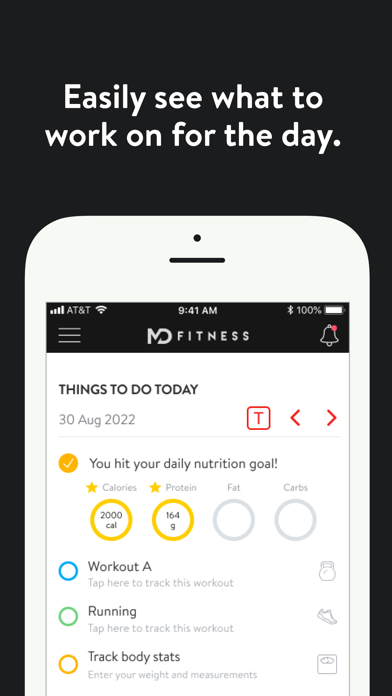 MD Fitness Screenshot
