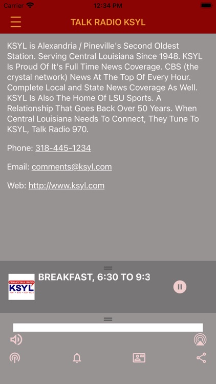 KSYL Cenla's Talkradio
