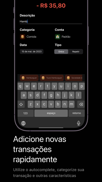 MoneyZ - Finanças Pessoais Screenshot