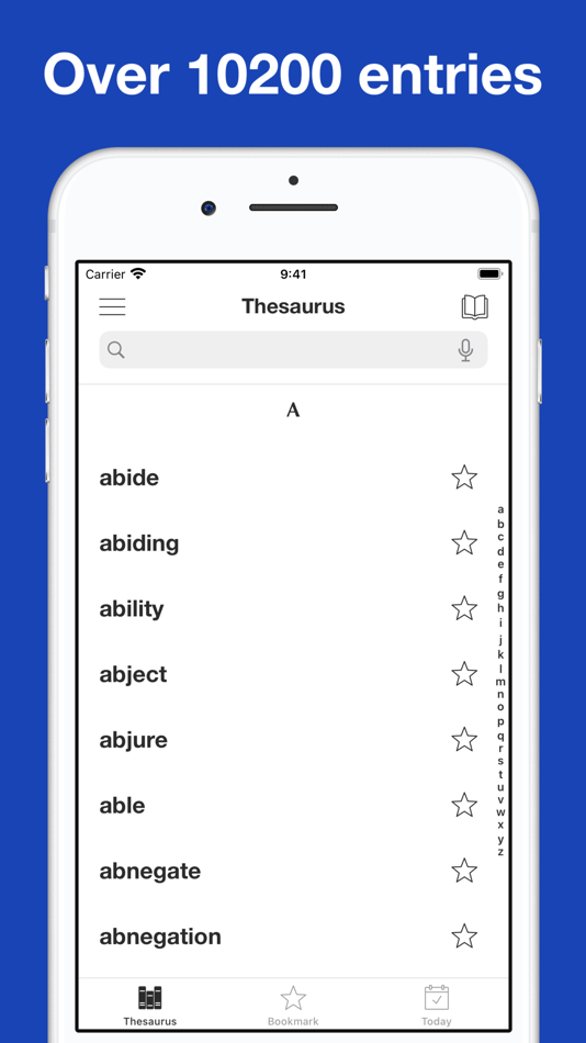 #1. English Learner's Thesaurus (iOS) 由: Trung Nguyen