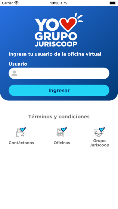 Grupo Juriscoop Screenshot