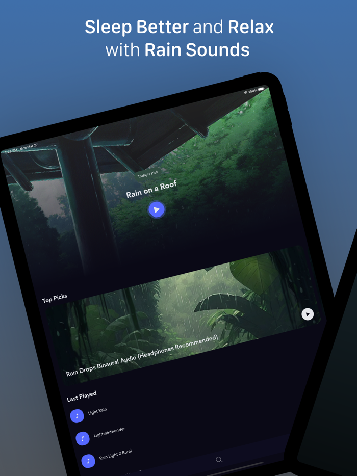 Rainful - Storm and Rain Sounds