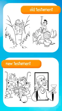 Game screenshot Библейские раскраски книги игр apk