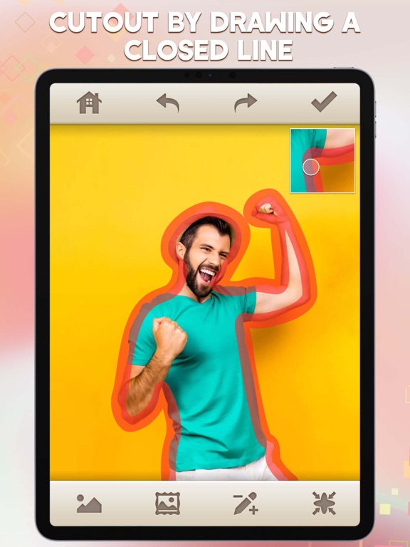 Screenshot #4 pour Photo Eraser - Pics Cutout Cam